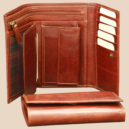 Leather Wallet For Woman With Rfid - Image 1 | Bufalo d'Oro