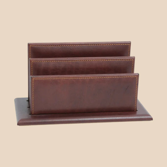 Leather Desk Envelope Holder - Image 1 | Bufalo d'Oro