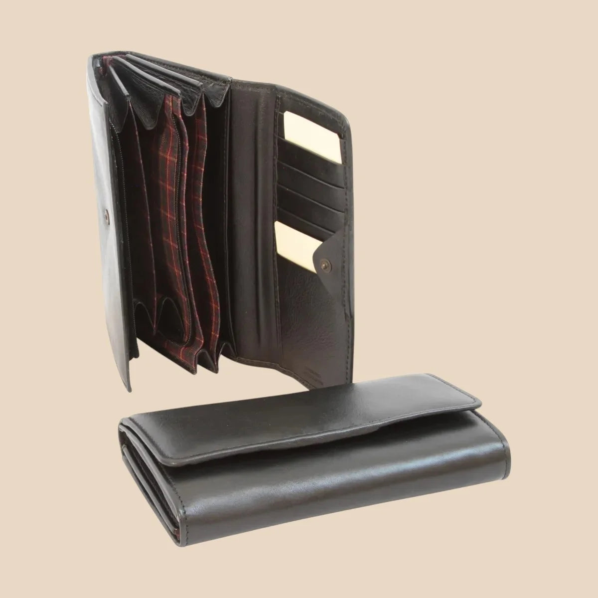 Leather Wallet With Rfid For Women - Image 3 | Bufalo d'Oro