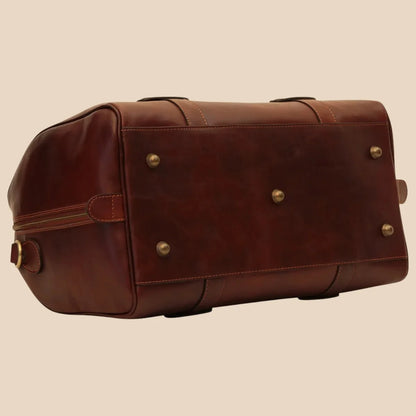 Cowhide Leather Duffel Bag - Image 23 | Bufalo d'Oro