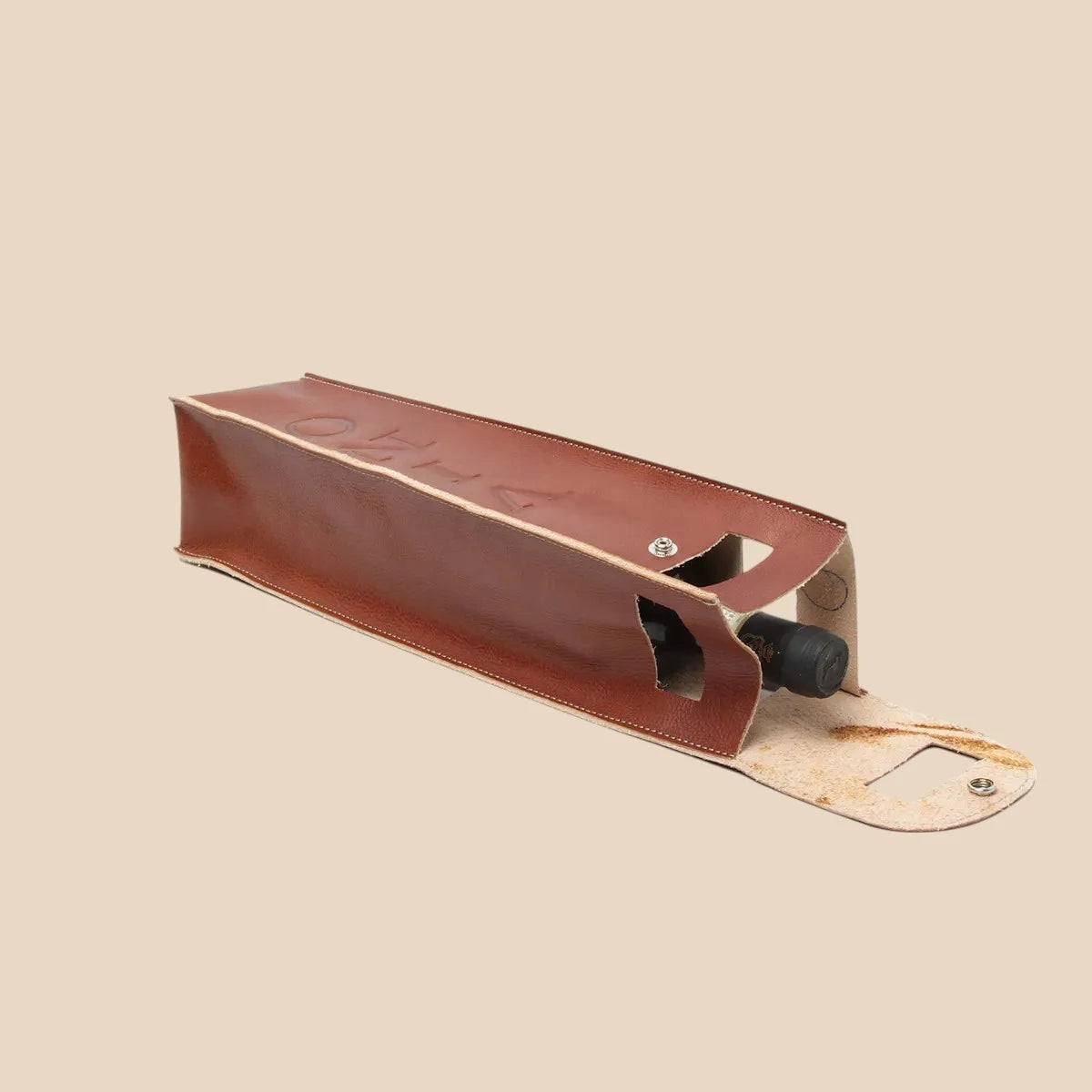 Leather Wine Holder - Image 3 | Bufalo d'Oro