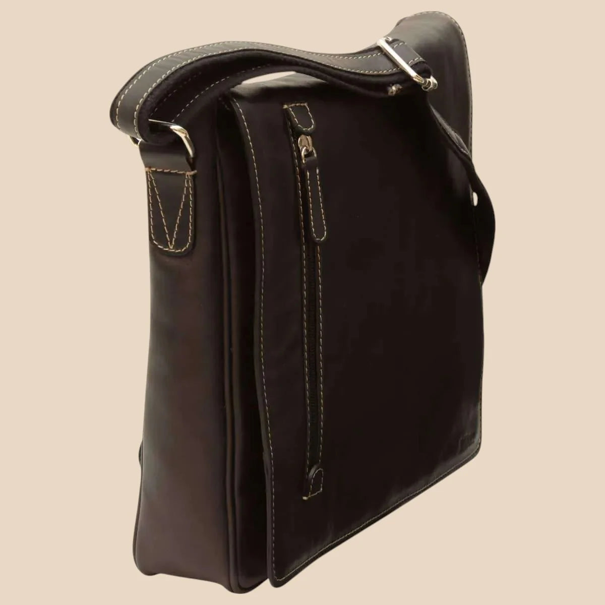 Lightweight Messenger Bag - Image 8 | Bufalo d'Oro