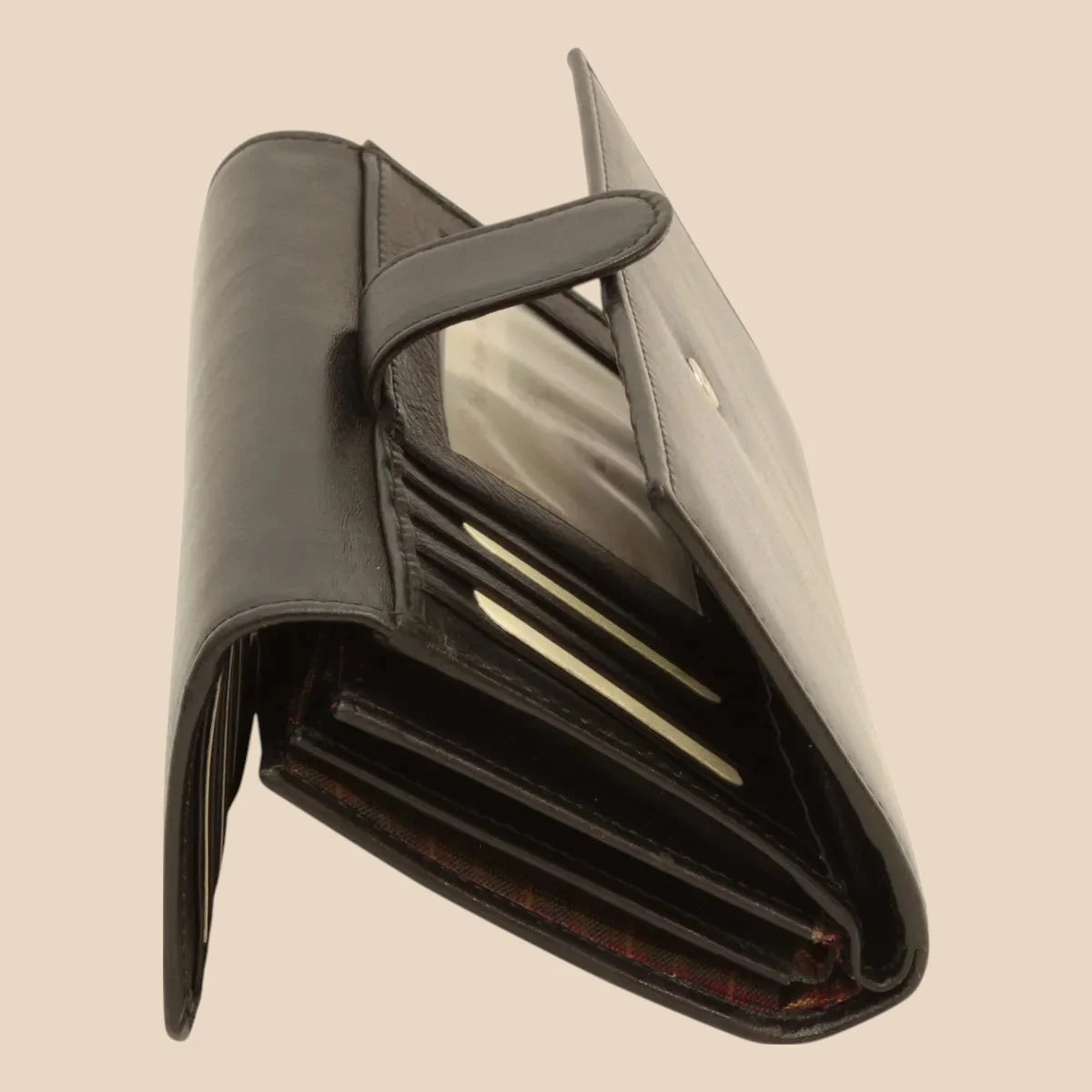 Women's Cowhide Leather Wallet - Image 4 | Bufalo d'Oro