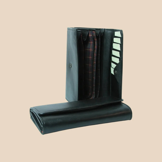 Leather Wallet With Rfid For Women - Image 2 | Bufalo d'Oro