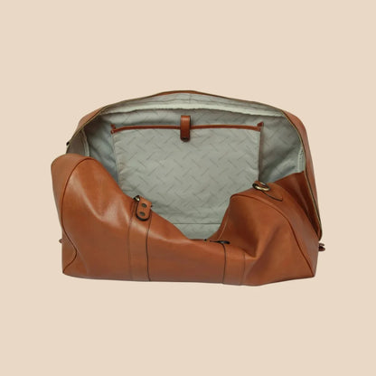 Large Full-Grain Leather Travel Bag - Image 31 | Bufalo d'Oro