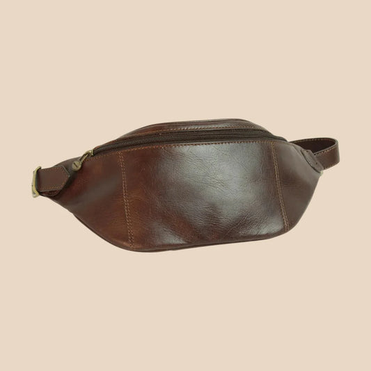 Full Grain Italian Calf Skin Leather Belt Pack - Image 1 | Bufalo d'Oro