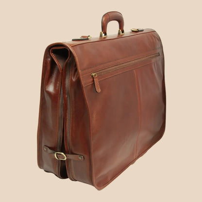 Full Grain Leather Garment Bag - Image 3 | Bufalo d'Oro