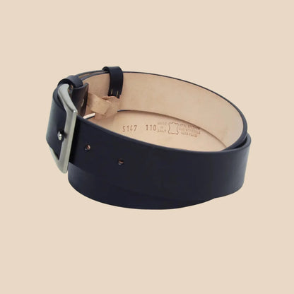 Leather Flat Belt - Image 3 | Bufalo d'Oro