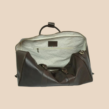 Large Full-Grain Leather Travel Bag - Image 29 | Bufalo d'Oro