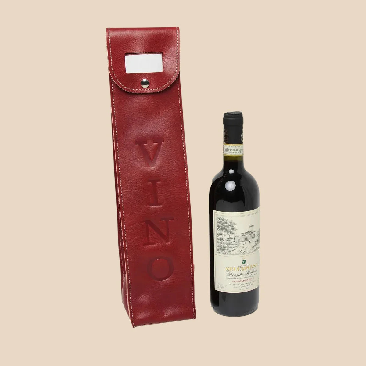 Leather Wine Holder - Image 7 | Bufalo d'Oro