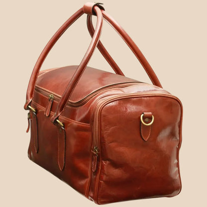 Arno Leather Travel Bag - Image 6 | Bufalo d'Oro