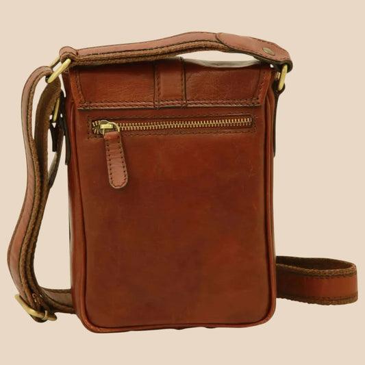 Soft Calfskin Leather Satchel Bag - Image 2 | Bufalo d'Oro