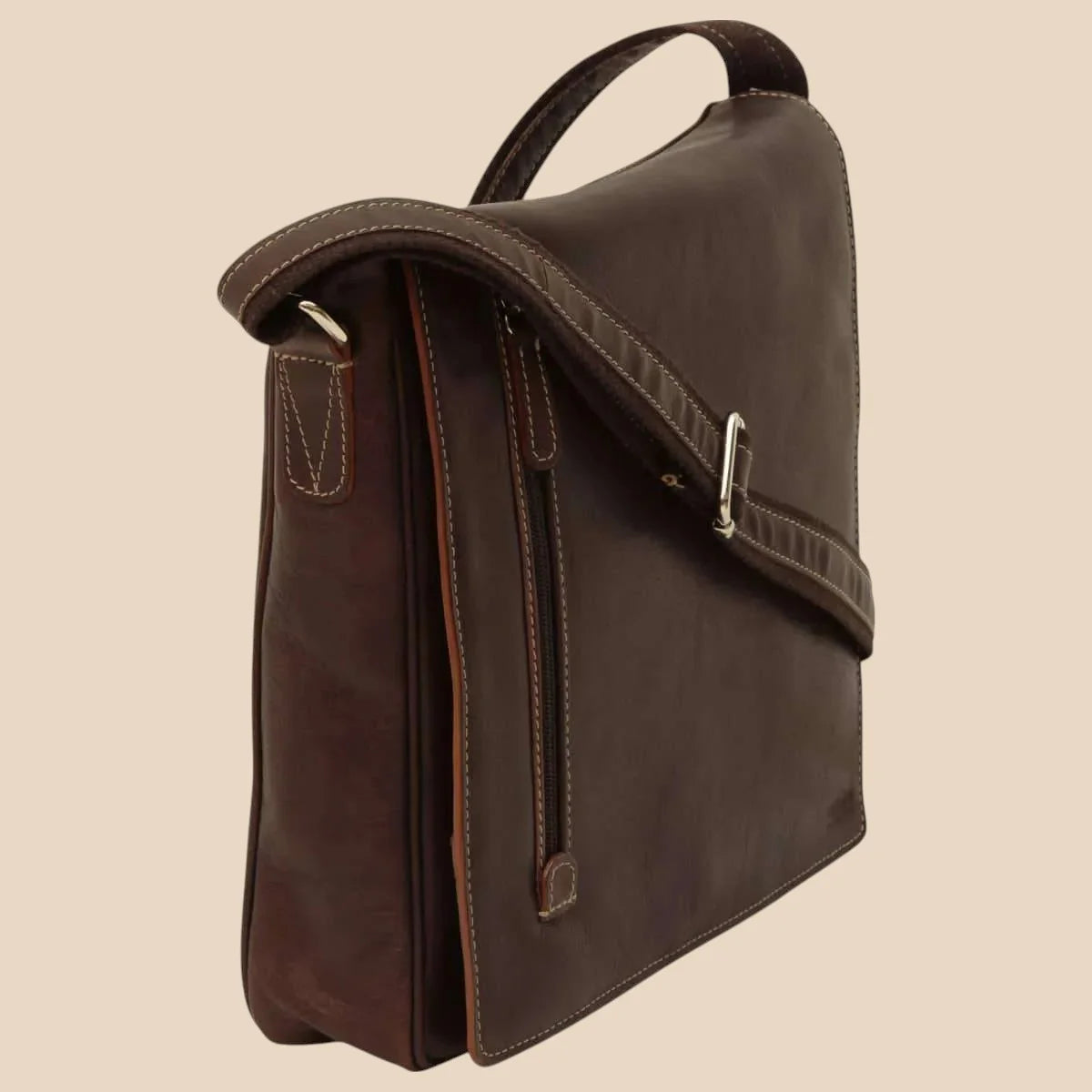 Lightweight Messenger Bag - Image 13 | Bufalo d'Oro