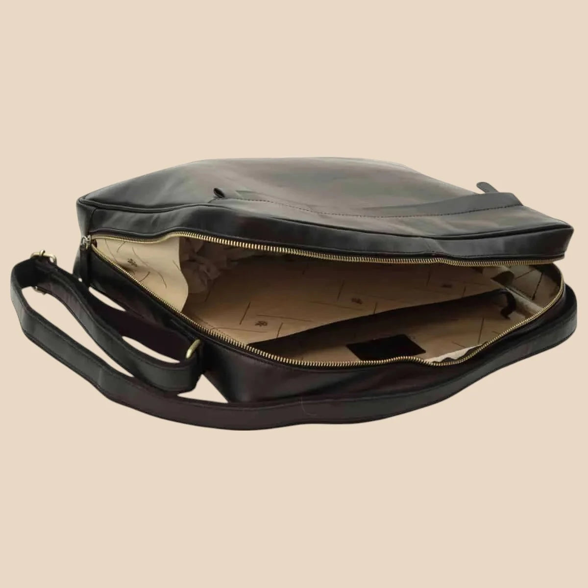 Vachetta Leather Messenger - Image 14 | Bufalo d'Oro