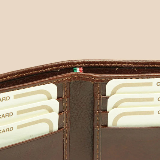 Leather Bifold Wallet With RFID - Image 2 | Bufalo d'Oro