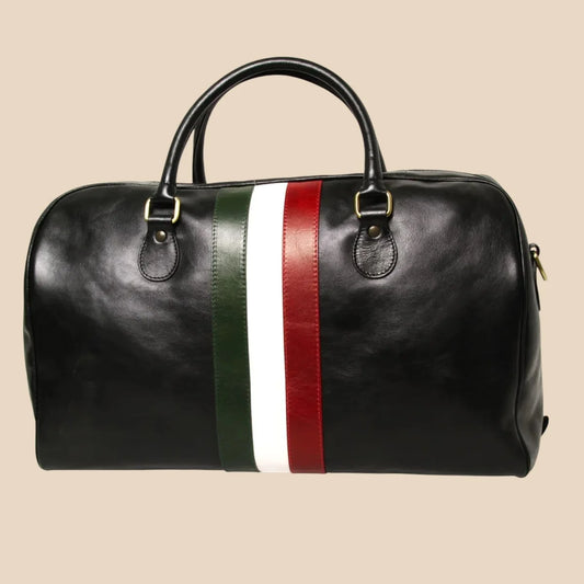 Full Grain Leather Duffle Bag - Image 1 | Bufalo d'Oro