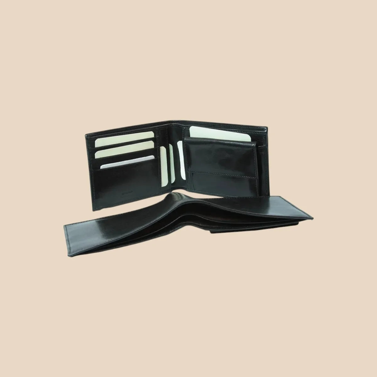 Leather Wallet With Coin Pocket With RFID - Image 4 | Bufalo d'Oro