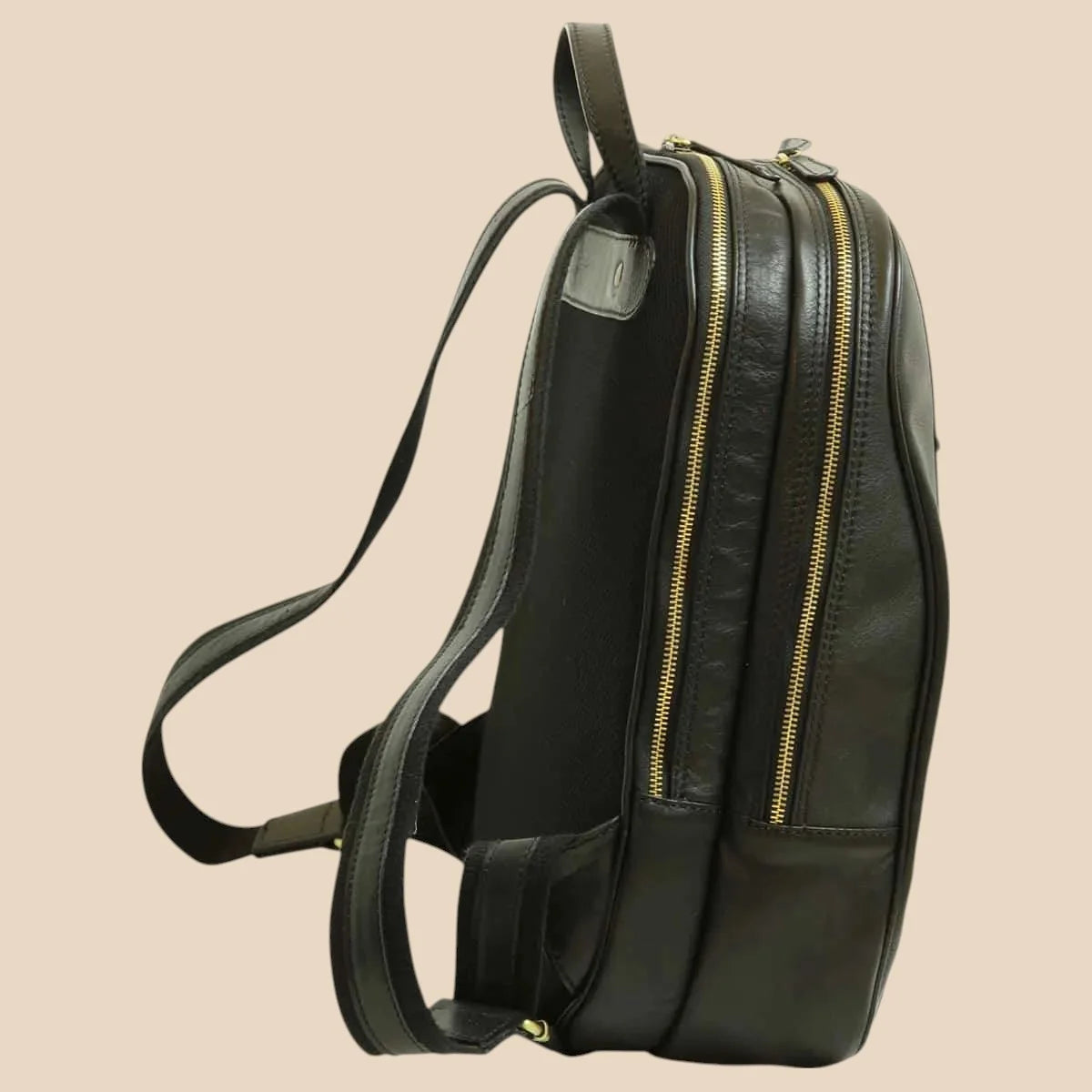 Soft Calfskin Leather Laptop Backpack - Image 25 | Bufalo d'Oro