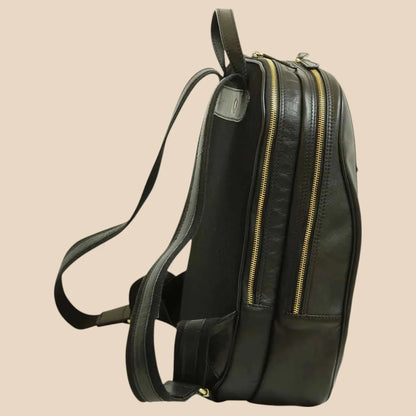 Soft Calfskin Leather Laptop Backpack - Image 25 | Bufalo d'Oro