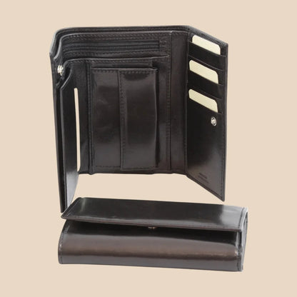 Leather Wallet For Woman With Rfid - Image 7 | Bufalo d'Oro