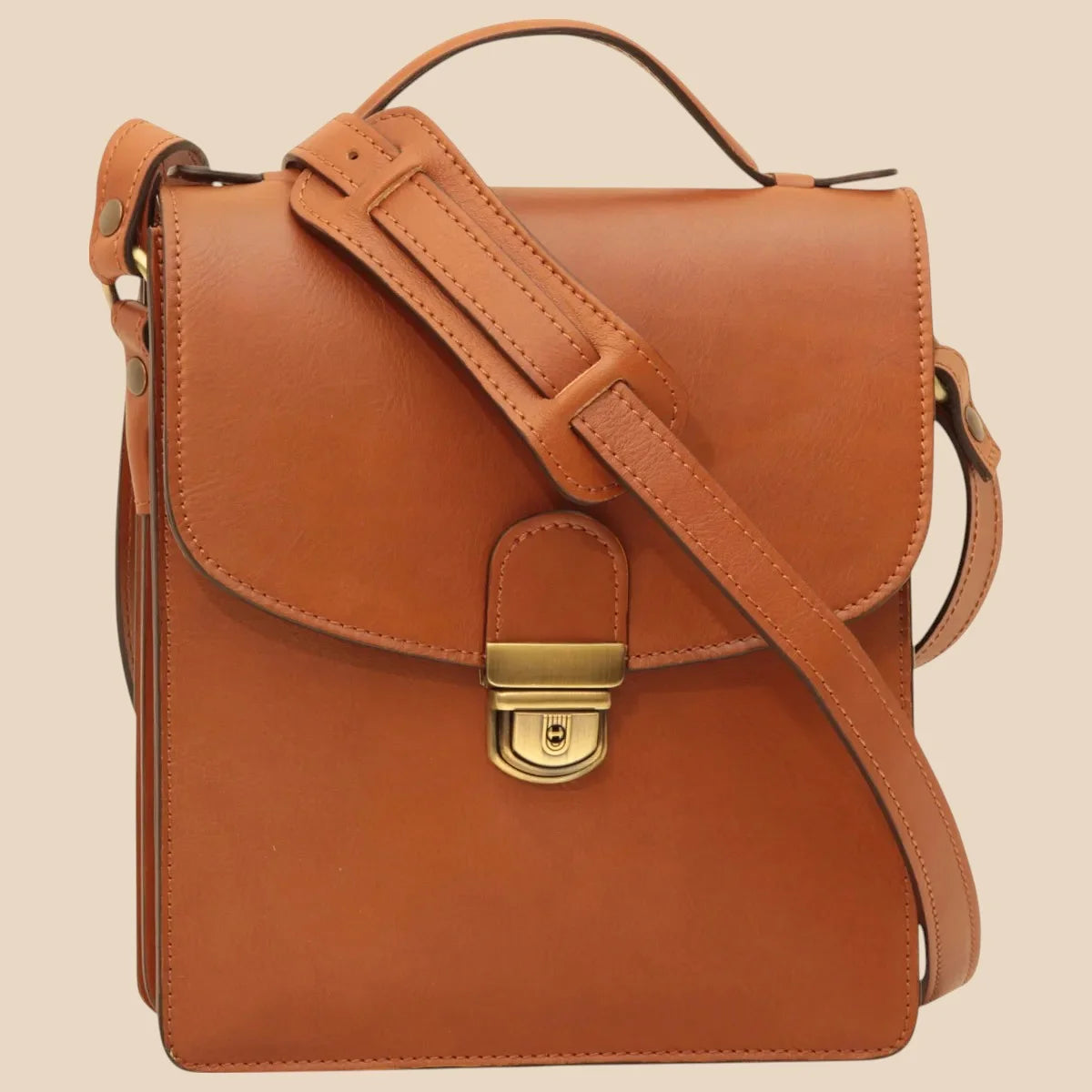 Classica II Leather Satchel - Image 18 | Bufalo d'Oro