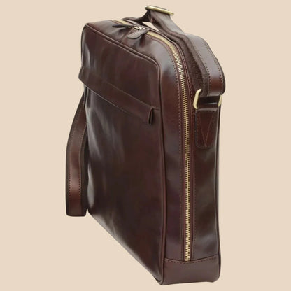 Vachetta Leather Messenger - Image 11 | Bufalo d'Oro
