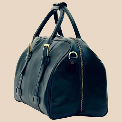 Cowhide Leather Duffel Bag - Image 17 | Bufalo d'Oro
