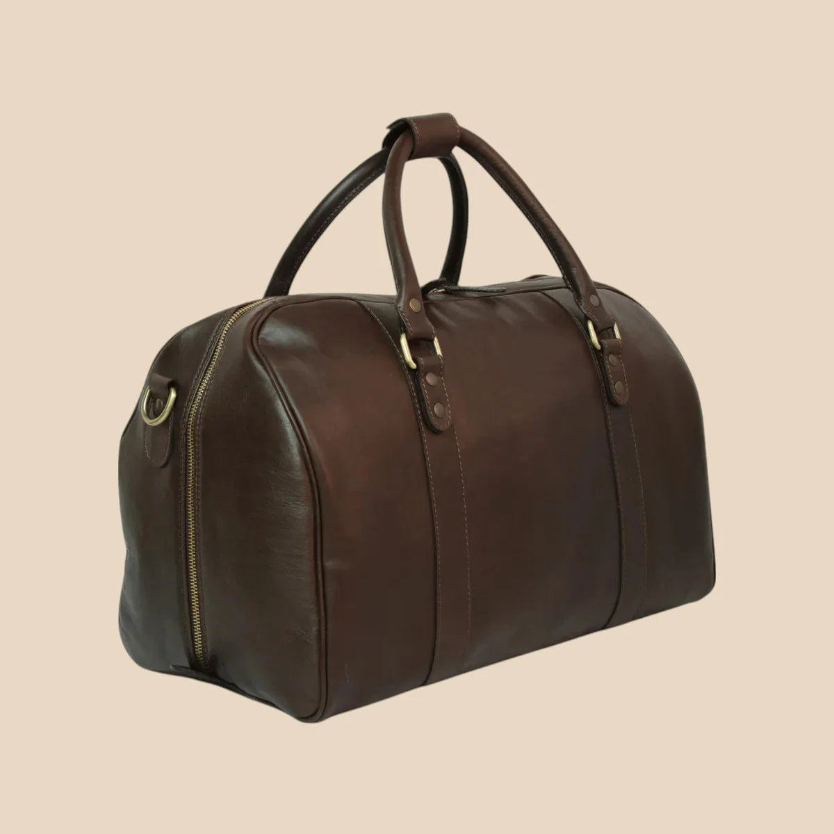 Full-Grain Leather Travel Bag - Image 23 | Bufalo d'Oro