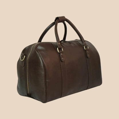 Full-Grain Leather Travel Bag - Image 23 | Bufalo d'Oro