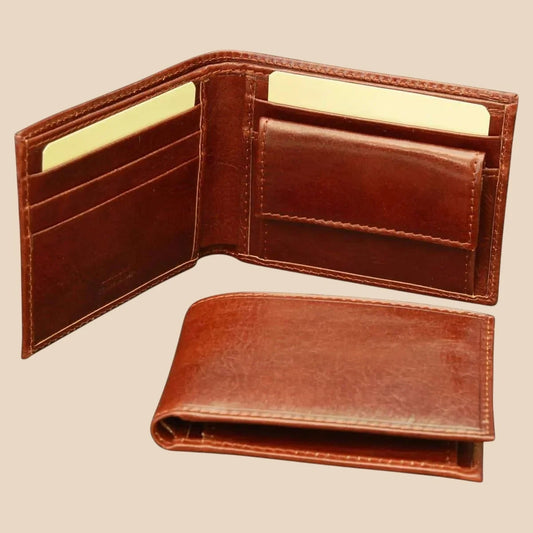 Leather Wallet With RFID - Image 1 | Bufalo d'Oro