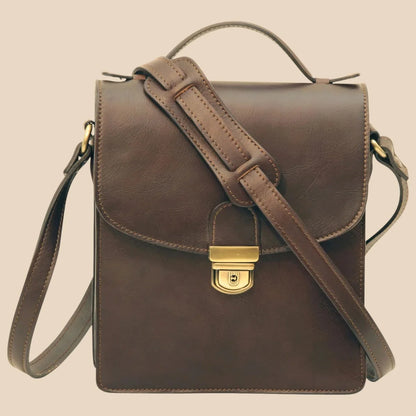 Classica II Leather Satchel - Image 13 | Bufalo d'Oro