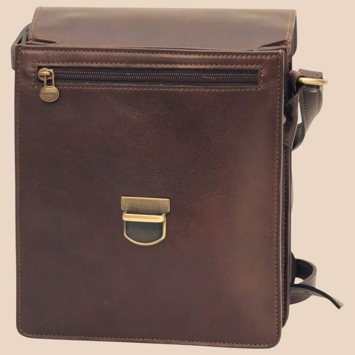 Classica II Leather Satchel - Image 12 | Bufalo d'Oro