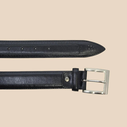 Leather Belt Wide 1,38" - Image 7 | Bufalo d'Oro