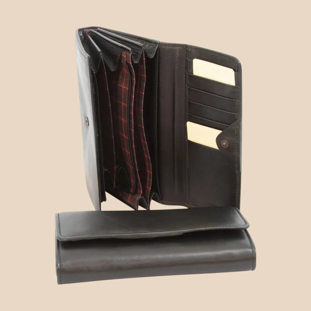 Leather Wallet With Rfid For Women - Image 1 | Bufalo d'Oro