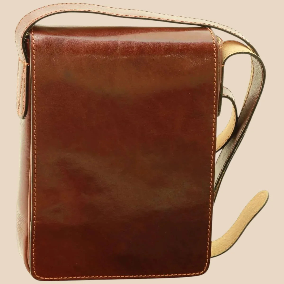 Cowhide Leather Cross Body Bag - Image 1 | Bufalo d'Oro