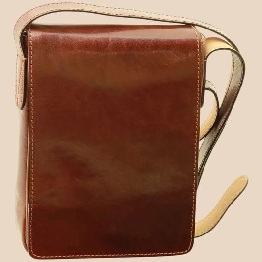 Cowhide Leather Cross Body Bag - Image 1 | Bufalo d'Oro