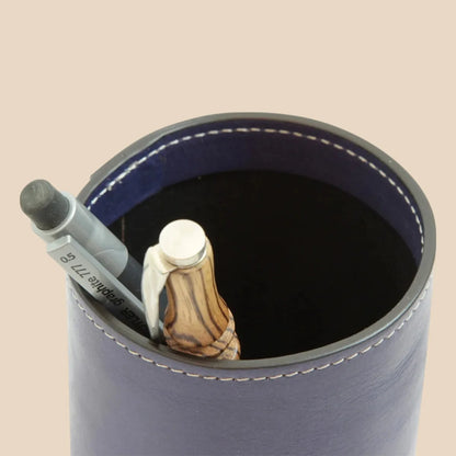 Leather Pen Cup - Image 5 | Bufalo d'Oro