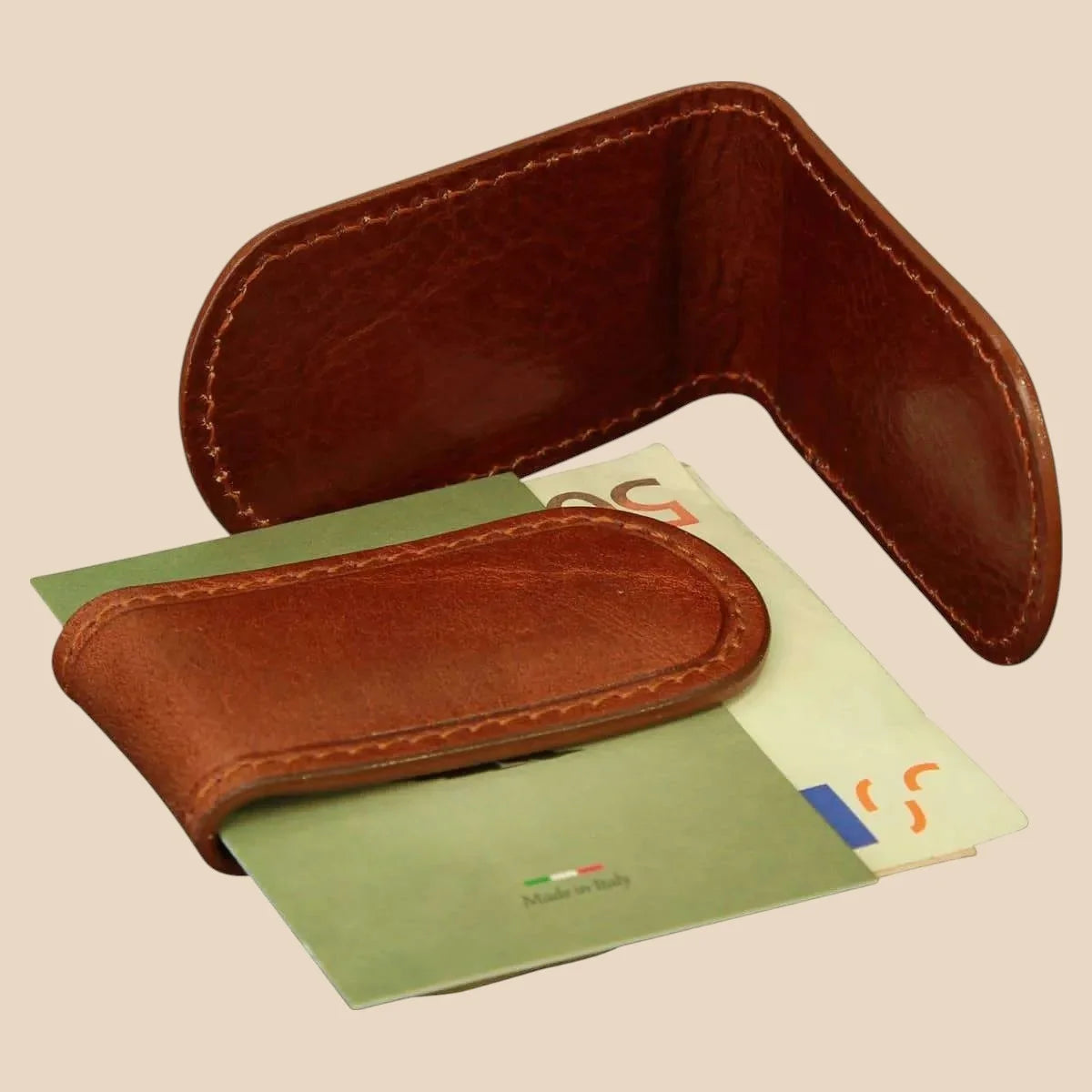 Leather Money Clip - Image 1 | Bufalo d'Oro