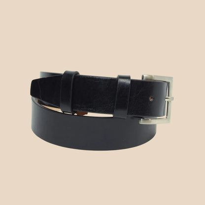 Leather Flat Belt - Image 1 | Bufalo d'Oro
