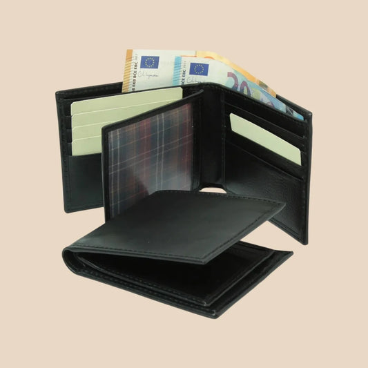 Leather Wallet With RFID Protection - Image 1 | Bufalo d'Oro