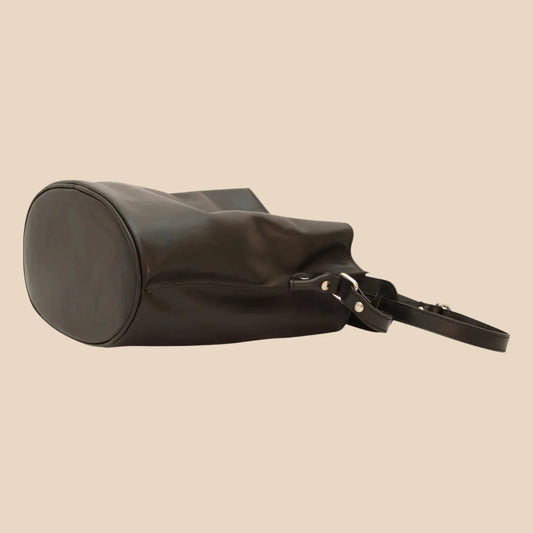 Cowhide Leather Shoulder Bag - Image 2 | Bufalo d'Oro