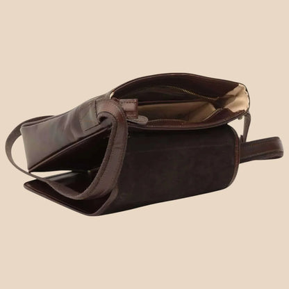 Small Leather Bag With Magnetic Closure - Image 15 | Bufalo d'Oro