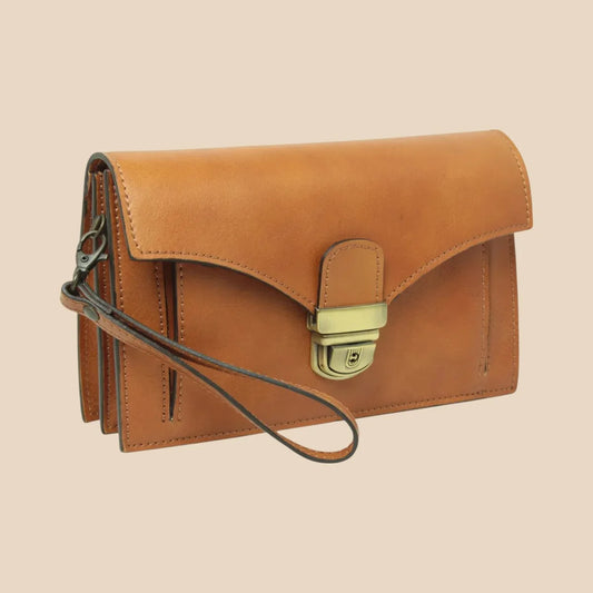Leather Clutch - Image 1 | Bufalo d'Oro