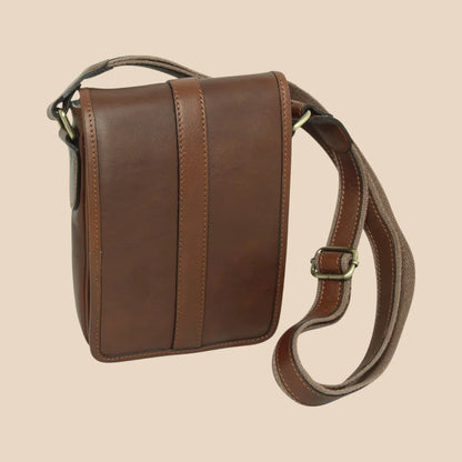 Soft Calfskin Leather Satchel Bag - Image 14 | Bufalo d'Oro