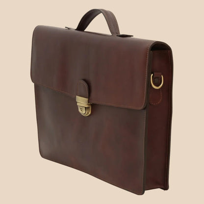 Business Leather Briefcase Colonial - Image 12 | Bufalo d'Oro