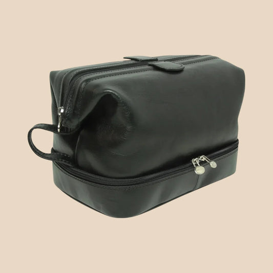 Leather Washbag - Image 1 | Bufalo d'Oro