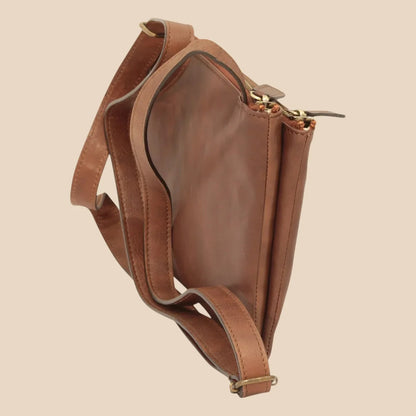 Full-Grain Calfskin Shoulder Bag - Image 13 | Bufalo d'Oro
