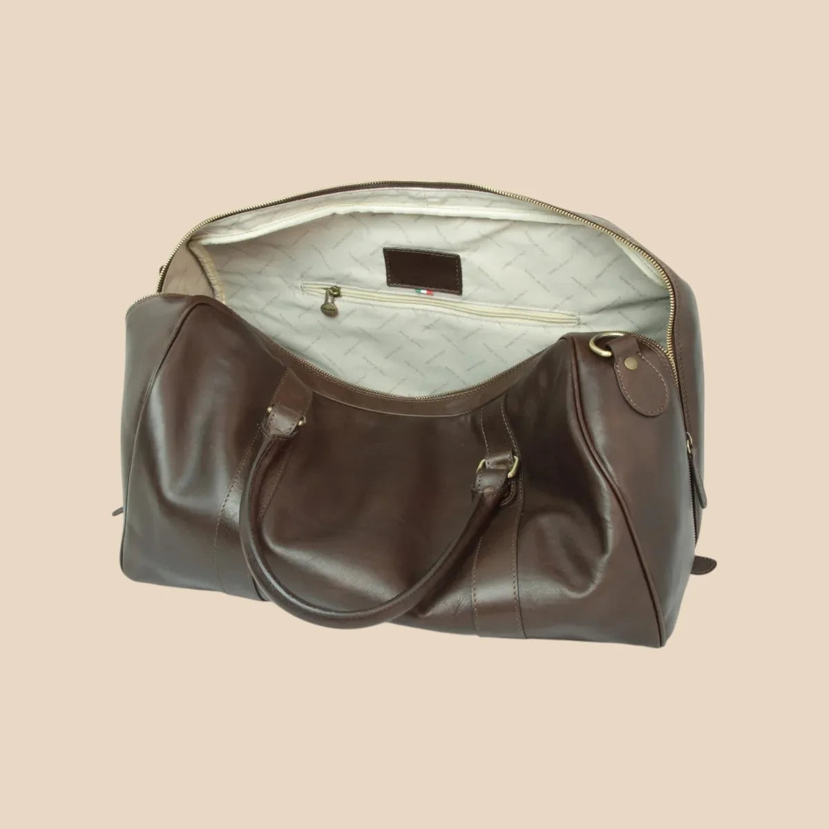 Full-Grain Leather Travel Bag - Image 21 | Bufalo d'Oro