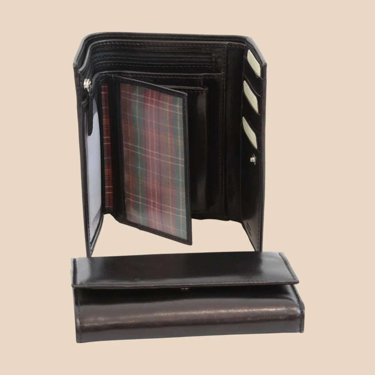 Leather Wallet For Woman With Rfid - Image 8 | Bufalo d'Oro