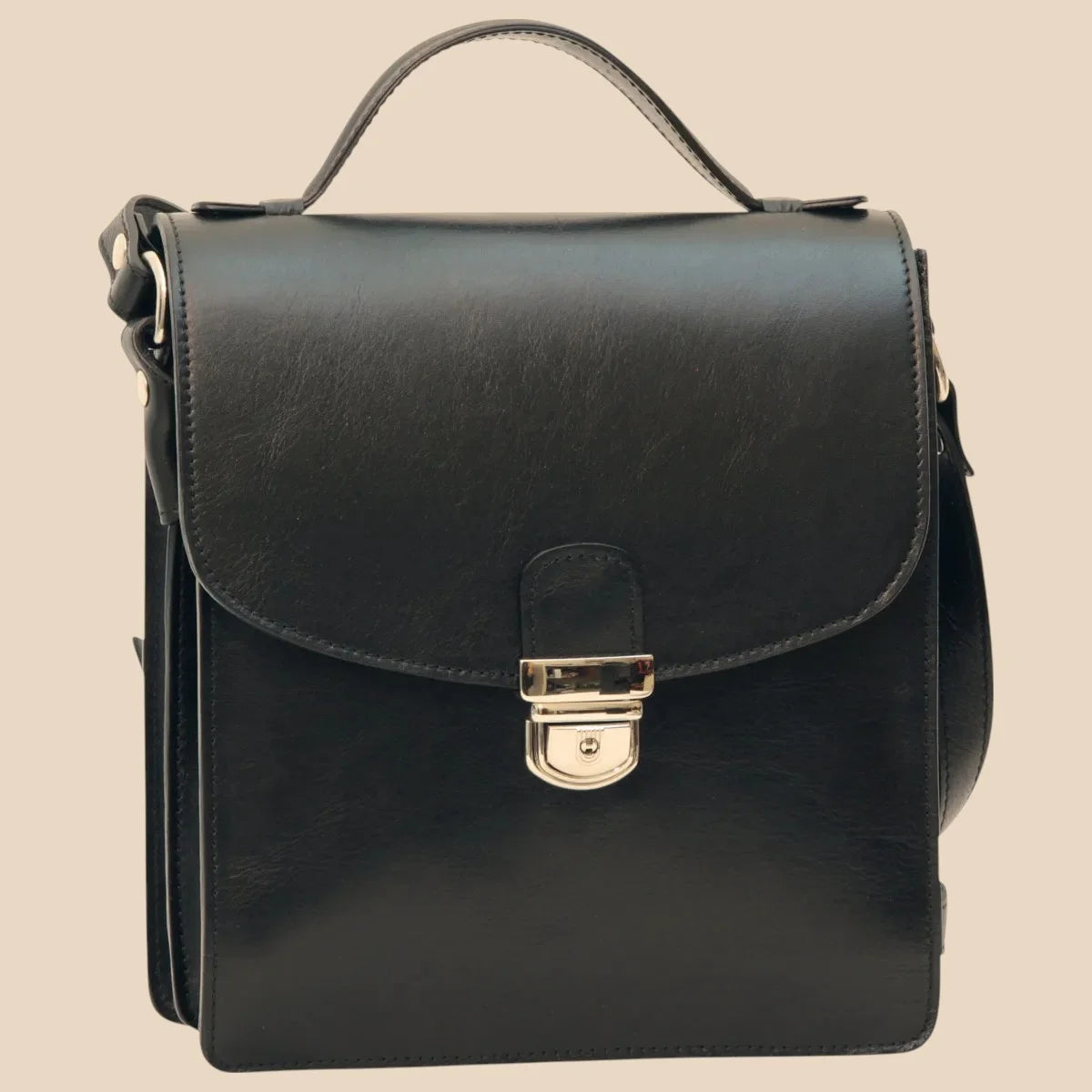 Classica II Leather Satchel - Image 5 | Bufalo d'Oro